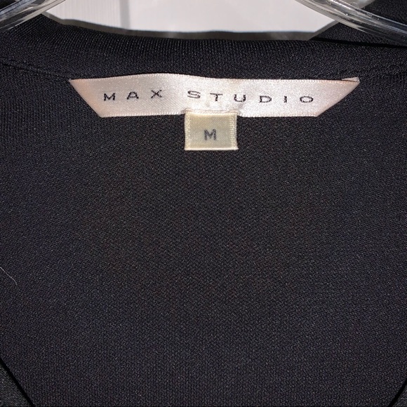 Max Studio black long sleeve size medium - Picture 4 of 4